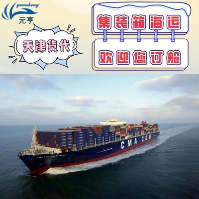天津元亨国际海上货物运输 集装箱出口整柜与拼箱订舱流程及海运费查询指南